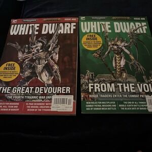 Warhammer 40K White Dwarf Magazine Issues 495 & 498 Games Workshop Set